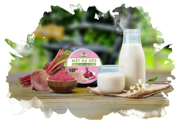 MẶT NẠ DẺO SỮA BÒ TƯƠI & BỘT CỦ DỀN (100ml)