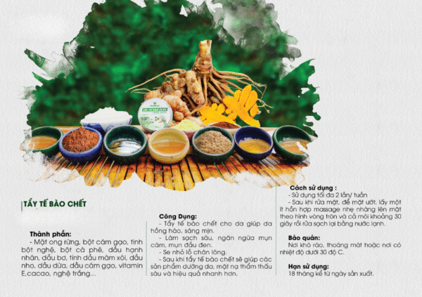 catalog tẩy tế bào chết mẹ ken