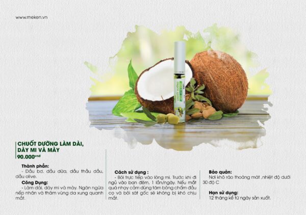 catalog chuốt dưỡng làm dài dày mi