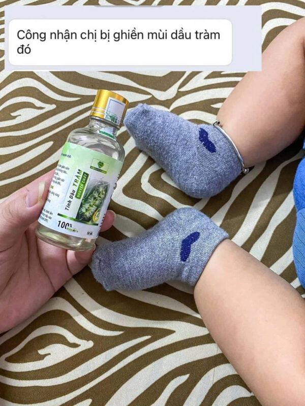 Tinh Dầu Tràm Nguyên Chất Mẹ Ken 50ml - Giữ Ấm, Hỗ Trợ Điều Trị Cảm Ho, An Toàn Cho Bé Sơ Sinh