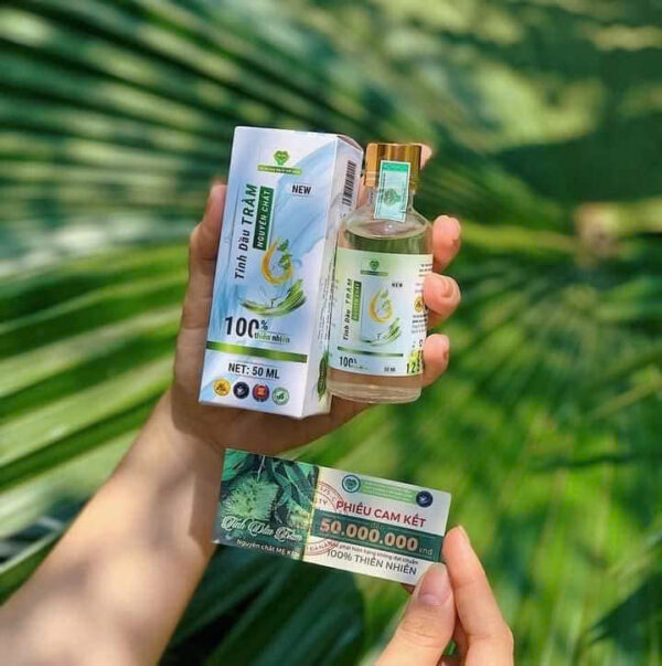 Tinh Dầu Tràm Nguyên Chất Mẹ Ken 50ml - Giữ Ấm, Hỗ Trợ Điều Trị Cảm Ho, An Toàn Cho Bé Sơ Sinh