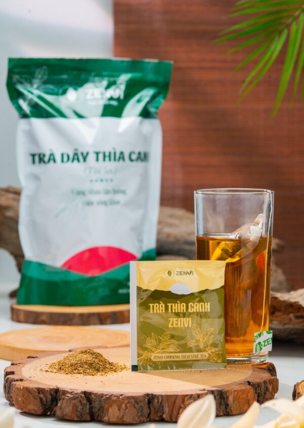 Trà Dây Thìa Canh Túi Lọc Zenvi - Túi Zip 125g - Giải Pháp Ổn Định Đường Huyết Từ Thiên Nhiên