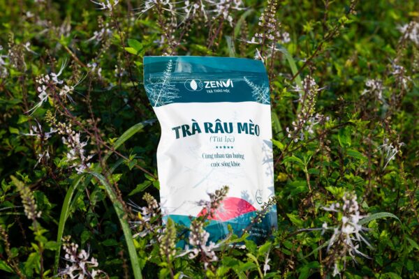 râu mèo 3 Trà Râu Mèo Túi Lọc Zenvi - Túi Zip 125g - "Vệ Sĩ" Thảo Mộc Cho Hệ Bài Tiết Khỏe Mạnh