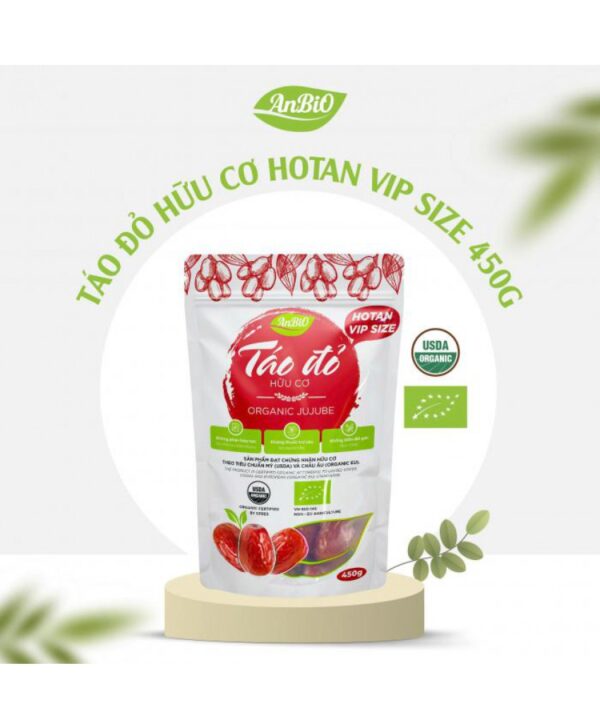 Táo Đỏ Hữu Cơ Anbio - Túi zip 450g – Đánh Thức Vẻ Đẹp Và Sức Sống Từ Thiên Nhiên
