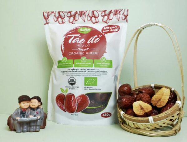 Táo Đỏ Hữu Cơ Anbio - Túi zip 450g – Đánh Thức Vẻ Đẹp Và Sức Sống Từ Thiên Nhiên