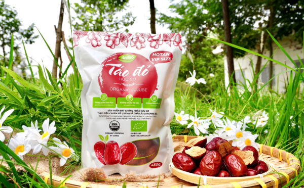 Táo Đỏ Hữu Cơ Anbio - Túi zip 450g – Đánh Thức Vẻ Đẹp Và Sức Sống Từ Thiên Nhiên