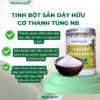 Tinh Bột Sắn Dây Hữu Cơ Thanh Tùng NB - Hộp 350g - Chuẩn Giống Ta, Công Nghệ Sấy Lạnh Nhật Bản