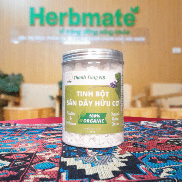 2 Tinh Bột Sắn Dây Hữu Cơ Thanh Tùng NB - Hộp 350g - Chuẩn Giống Ta, Công Nghệ Sấy Lạnh Nhật Bản