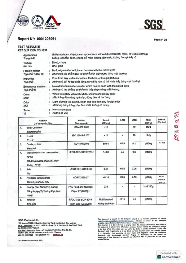 Yến Hoa Hồng Tinh Chế - Hộp 50g - Công Nghệ Không Ngâm Nở, Giữ Trọn Vi Chất