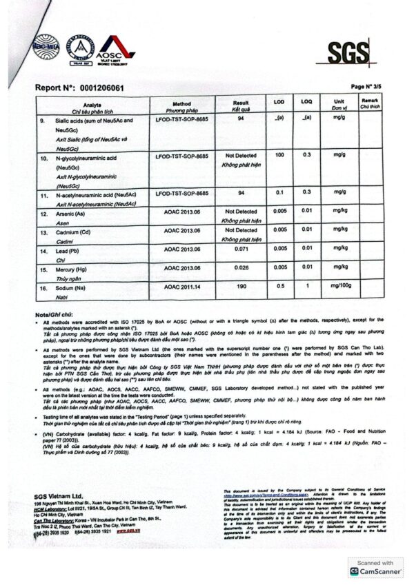 Yến Hoa Hồng Tinh Chế - Hộp 50g - Công Nghệ Không Ngâm Nở, Giữ Trọn Vi Chất