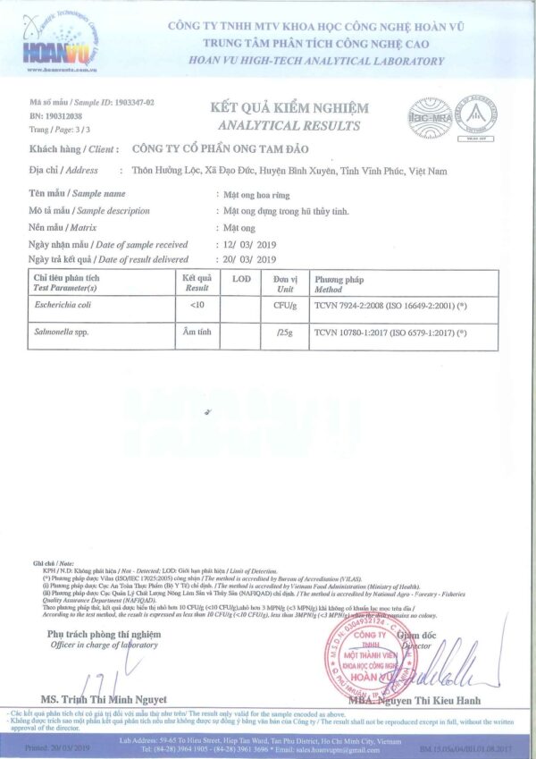 Mật Ong Hoa Rừng - Lọ 500g – Tinh Túy Mùa Hè Từ Núi Rừng Phía Bắc