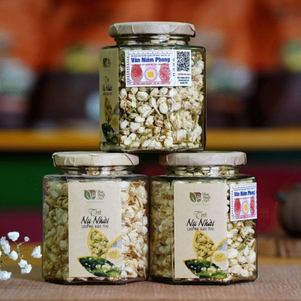 Trà Nụ Hoa Nhài Sấy Lạnh Thái Minh An - Hũ 40g  – Hương Thơm Thanh Khiết