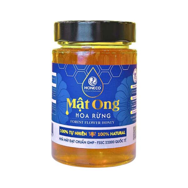 Mật Ong Hoa Rừng - Lọ 500g – Tinh Túy Mùa Hè Từ Núi Rừng Phía Bắc