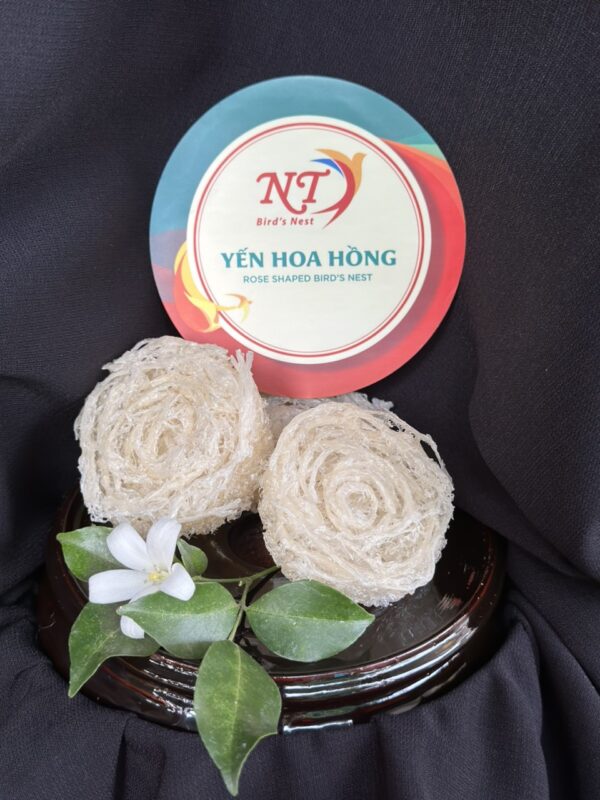 Yến Hoa Hồng Tinh Chế - Hộp 50g - Công Nghệ Không Ngâm Nở, Giữ Trọn Vi Chất