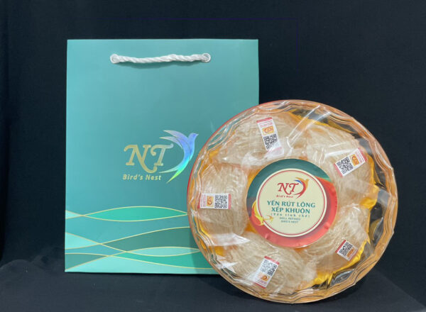 Yến Rút Lông Xếp Khuôn - Hộp 50g - Công Nghệ "Rửa Lướt" Giữ Trọn Dưỡng Chất