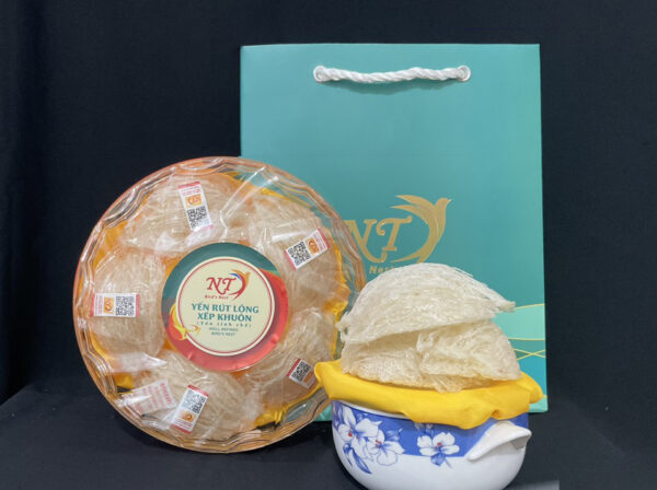 Yến Rút Lông Xếp Khuôn - Hộp 50g - Công Nghệ "Rửa Lướt" Giữ Trọn Dưỡng Chất