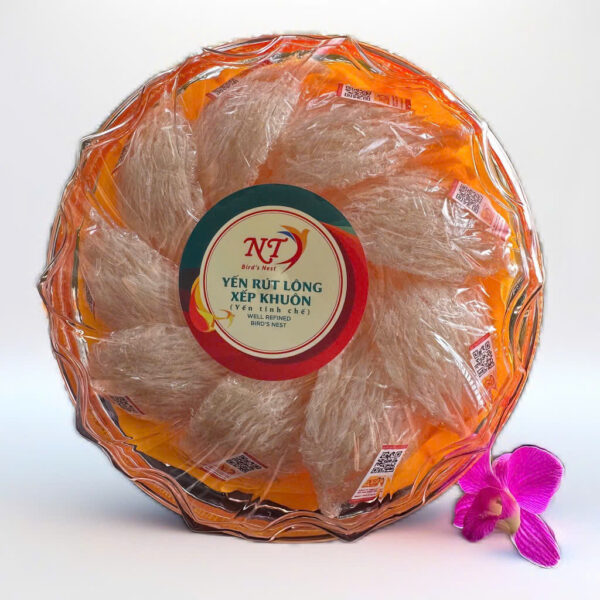 Yến Rút Lông Xếp Khuôn - Hộp 50g - Công Nghệ "Rửa Lướt" Giữ Trọn Dưỡng Chất