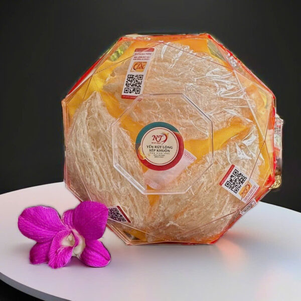 Yến Rút Lông Xếp Khuôn - Hộp 50g - Công Nghệ "Rửa Lướt" Giữ Trọn Dưỡng Chất