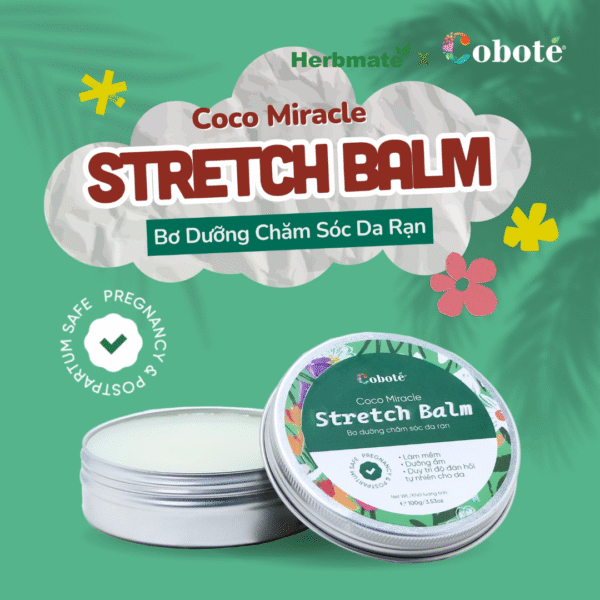 Bơ Dưỡng Chăm Sóc Da Rạn Coboté 100g – Giải Pháp Dưỡng Ẩm Chuyên Sâu & Gia Tăng Độ Đàn Hồi Cho Da