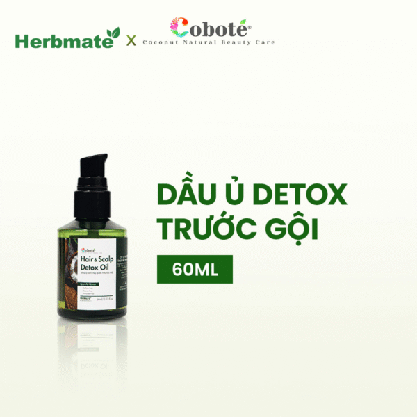 3 Dầu Ủ Dưỡng Sinh Trước Gội Coboté 60ml – "Lá Chắn" Bảo Vệ Và Phục Hồi Tóc Chuyên Sâu