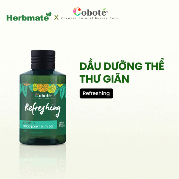3 Dầu Dưỡng Thể Thư Giãn Coboté Refeshing 50ml – Khóa Ẩm Và Khơi Gợi Cảm Xúc