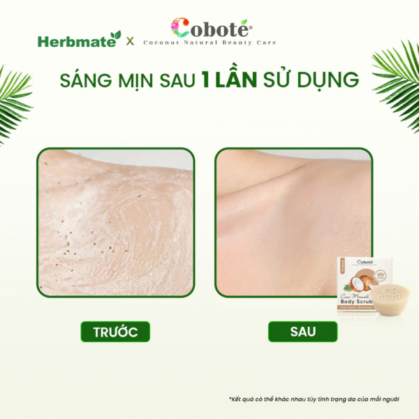 Xà Phòng Tẩy Tế Bào Chết Coboté 75g – Sạch Sâu Và Dưỡng Ẩm Toàn Phần