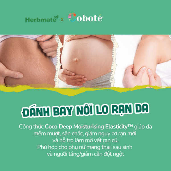 Bơ Dưỡng Chăm Sóc Da Rạn Coboté 100g – Giải Pháp Dưỡng Ẩm Chuyên Sâu & Gia Tăng Độ Đàn Hồi Cho Da
