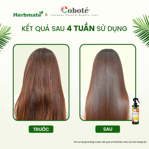 7 Nước Xả Tóc Hương Nước Hoa Coboté 500ml – Chuẩn Mực Mới Cho Mái Tóc Khỏe Đẹp