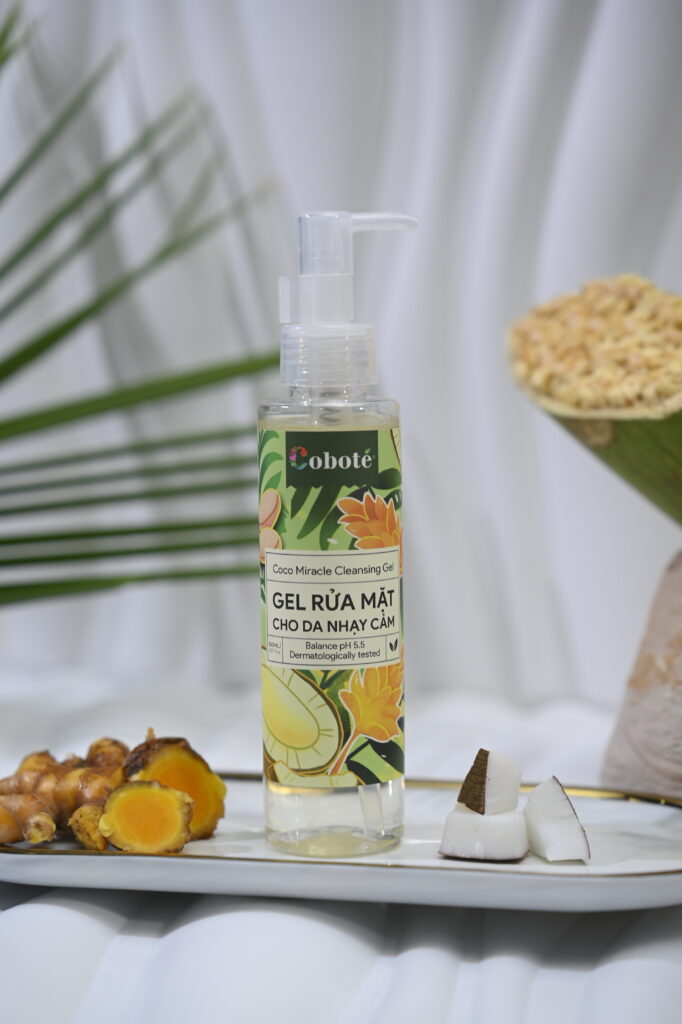 Gel rửa mặt cho da nhạy cảm Coboté 150ml