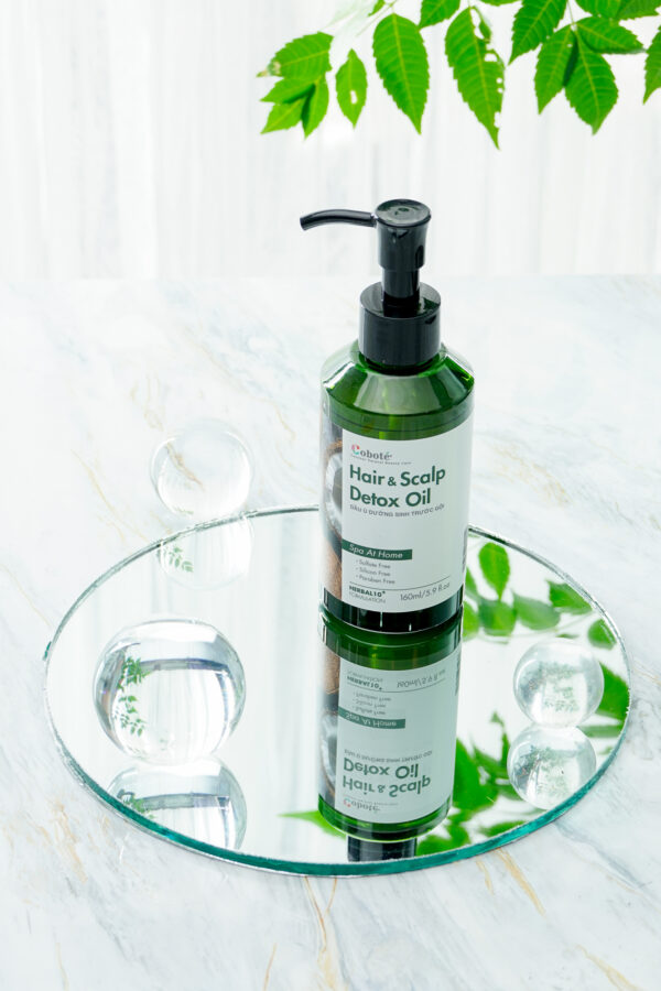 _DSC0389 Dầu Ủ Dưỡng Sinh Trước Gội Coboté 160ml – "Lá Chắn" Bảo Vệ Và Phục Hồi Tóc Chuyên Sâu