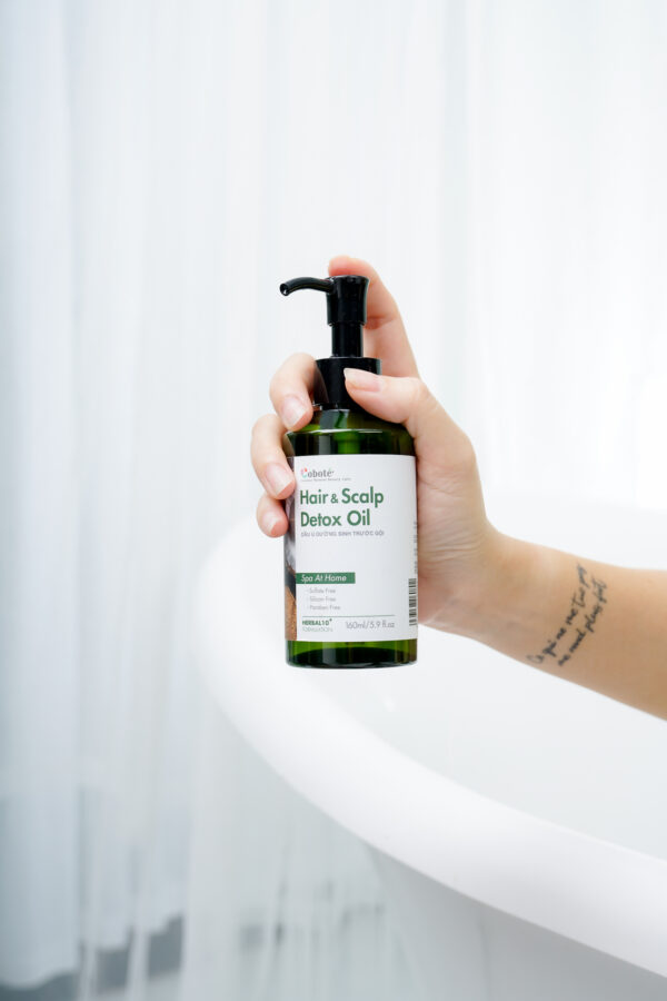 _DSC0919 Dầu Ủ Dưỡng Sinh Trước Gội Coboté 160ml – "Lá Chắn" Bảo Vệ Và Phục Hồi Tóc Chuyên Sâu