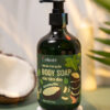 _DSC6687 Sữa Tắm Dưỡng Dừa Hương Bạc Hà Coco Miracle Body Soap Refreshing Coboté 480ml – Sạch Sâu Dịu Nhẹ, Cấp Ẩm Tức Thì