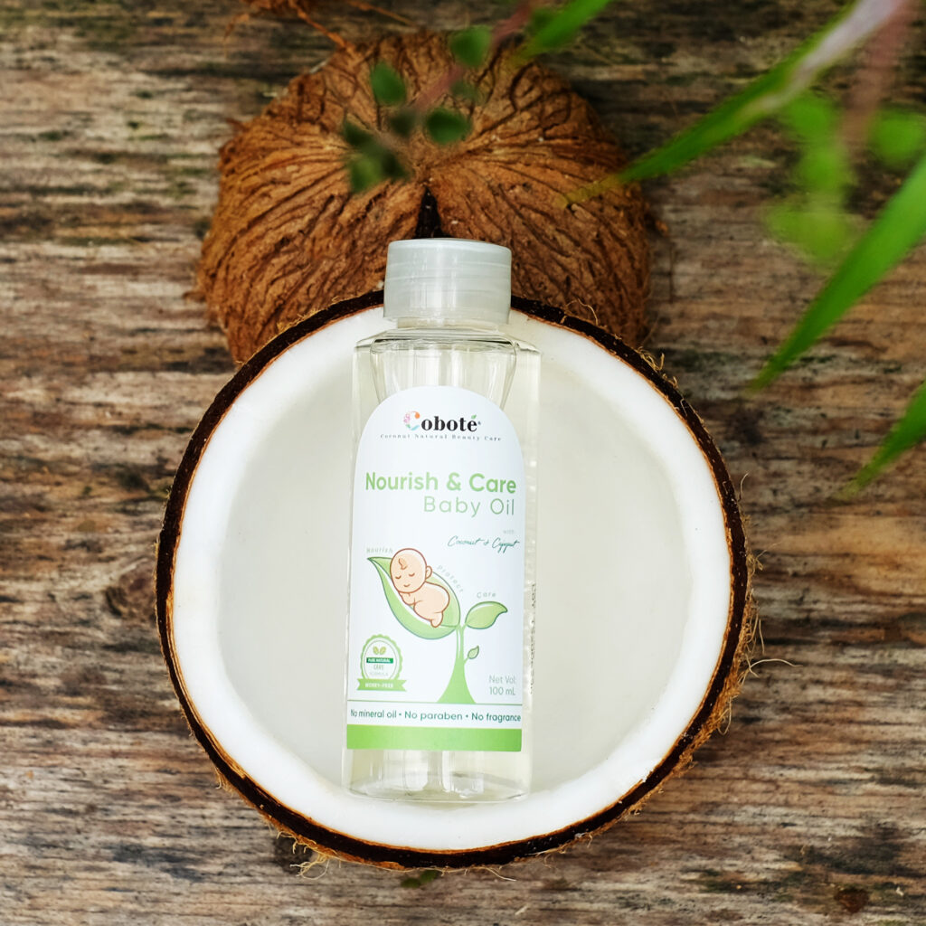 Dầu massage và chăm sóc bé Coboté 100ml 