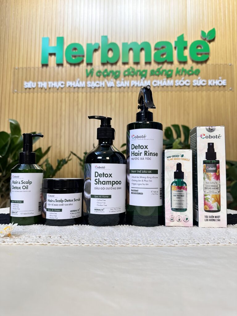 Combo chăm sóc tóc: Dầu ủ, tẩy tế bào chết da đầu, dầu gội, dầu ủ, tinh chất dưỡng tóc, nước dưỡng tóc