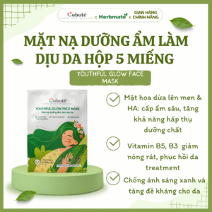 Mặt Nạ Dưỡng Ẩm Và Làm Dịu Da Coboté – Giải Pháp Cấp Ẩm Và Phục Hồi Da Tức Thì