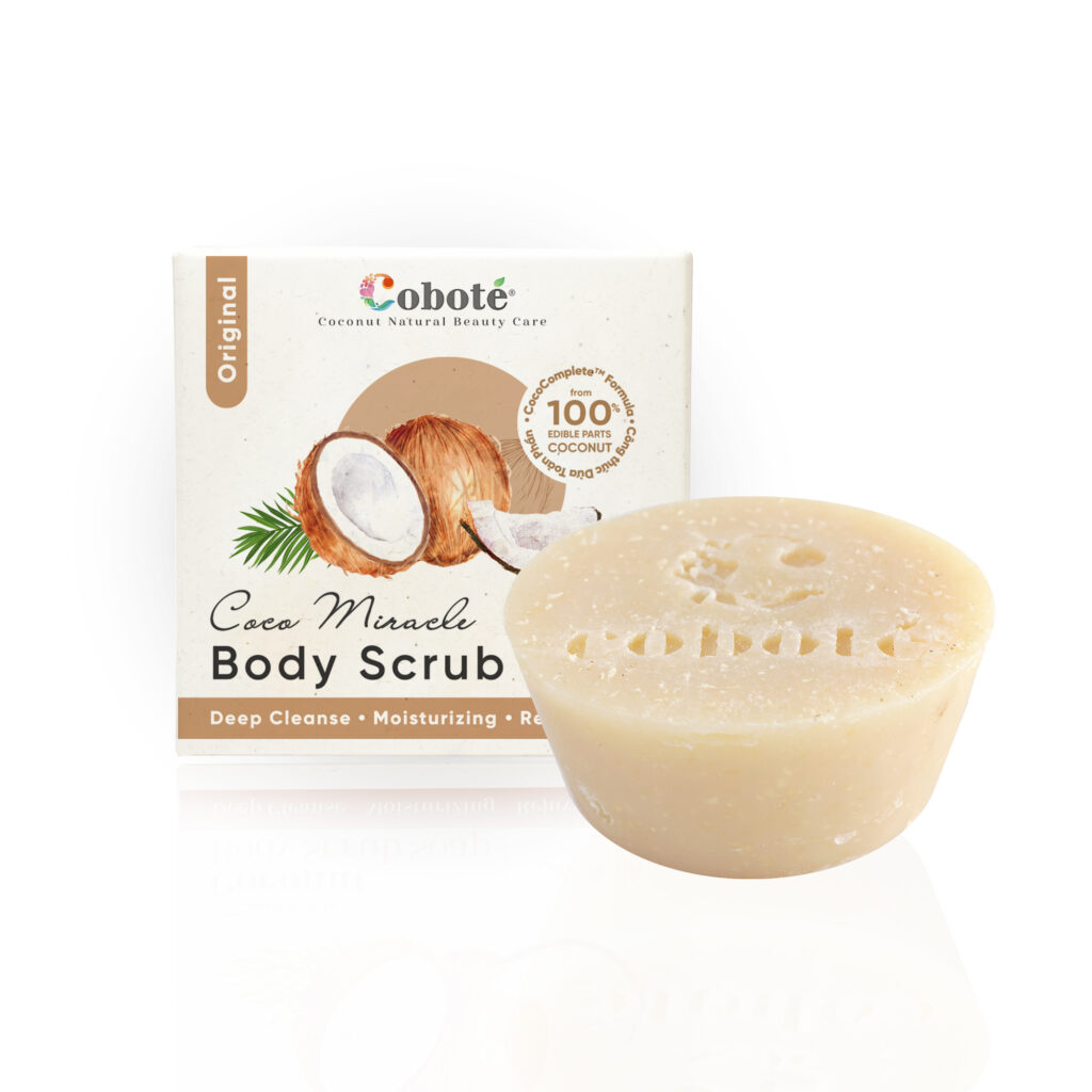 Xà phòng tẩy tế bào chết hương dừa Cobo té 75g