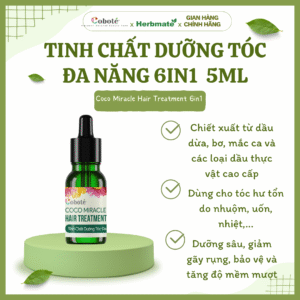 Tinh Chất Dưỡng Tóc Đa Năng 6-in-1 Coboté 5ml – Phục Hồi Và Tỏa Sáng Mái Tóc Tự Nhiên