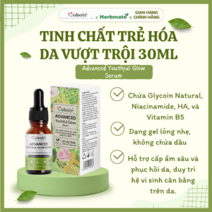 Tinh Chất Trẻ Hóa Da Vượt Trội Coboté – Giải Pháp Cấp Ẩm Đa Tầng Và Phục Hồi Chuyên Sâu