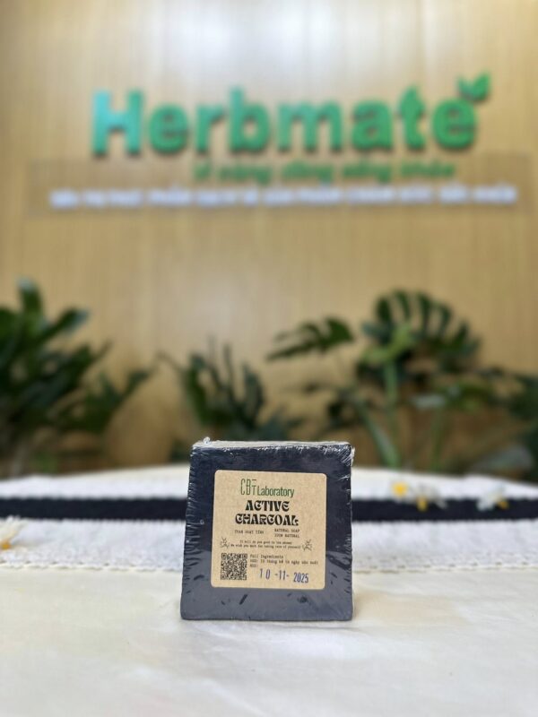 than hoạt tính Xà Phòng Thảo Mộc Than Hoạt Tính Coboté 120g - Thải Độc Sâu Và Khử Mùi Cơ Thể