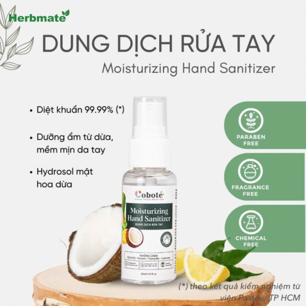 Nước rửa tay khô Coboté 30ml
