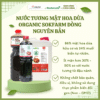 Nước Tương Mật Hoa Dừa Organic Sokfarm Dòng nguyên bản  – Vị Umami Tự Nhiên, An Toàn Cho Sức Khỏe