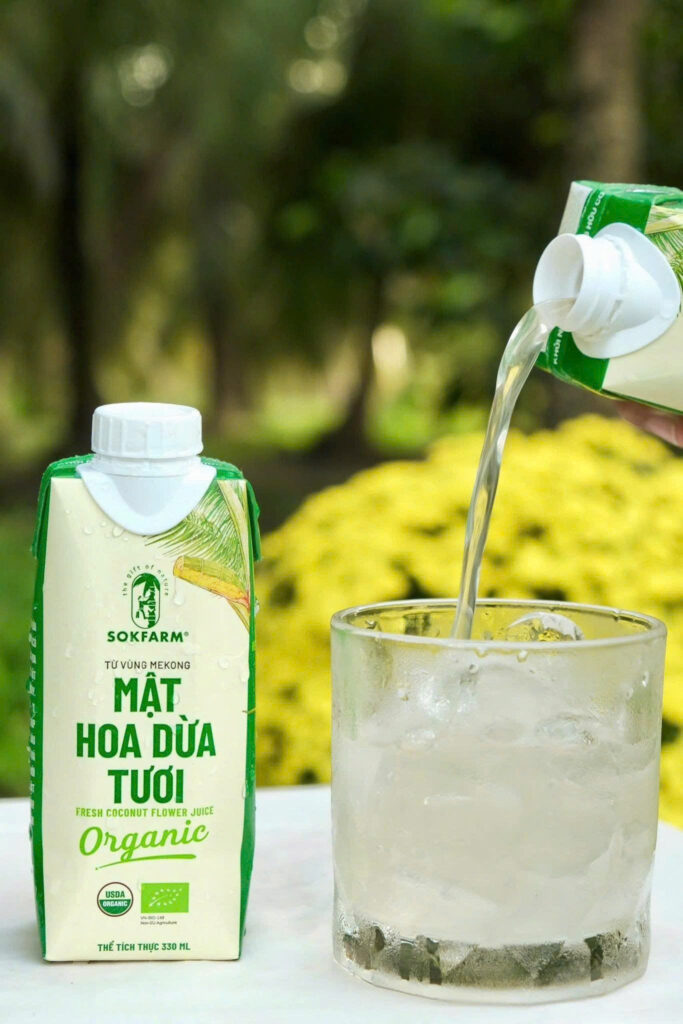Mật hoa dừa tươi Sokfarm 330ml